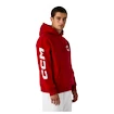 Moški pulover CCM  Athleisure Hood Red