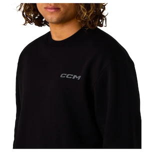 Moški pulover CCM  Casual Crew Black