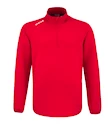 Moški pulover CCM  LOCKER ROOM FLEECE 1/4 ZIP Red XXL
