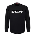 Moški pulover CCM  LOCKER ROOM Sweather black, Senior M