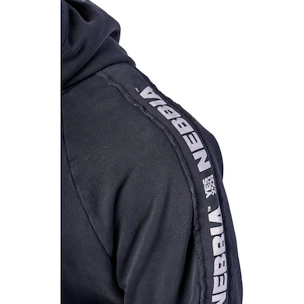 Moški pulover Nebbia NEBBIA x OLYMPIA Washed Hoodie HERITAGE 793 black
