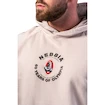 Moški pulover Nebbia NEBBIA x OLYMPIA Washed Hoodie HERITAGE 793 light grey