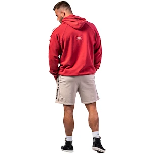 Moški pulover Nebbia NEBBIA x OLYMPIA Washed Hoodie HERITAGE 793 red