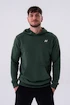 Moški pulover Nebbia  Pull-over Hoodie with a Pouch Pocket 331 dark green XL