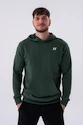 Moški pulover Nebbia  Pull-over Hoodie with a Pouch Pocket 331 dark green XL