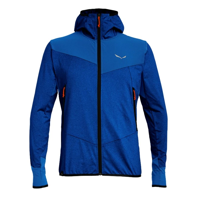 Moški pulover Salewa  Agner Hybrid PL/DST FZ Hdy Electric Melange