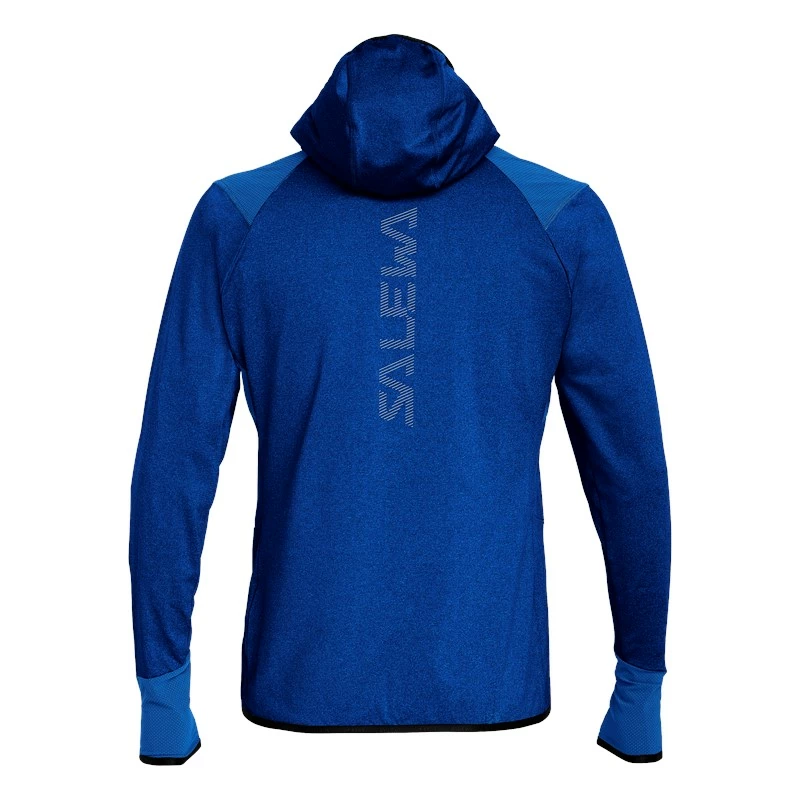 Moški pulover Salewa  Agner Hybrid PL/DST FZ Hdy Electric Melange