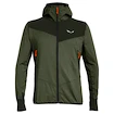 Moški pulover Salewa  Agner Hybrid PL/DST M FZ Hdy Dark Olive Melange/0910