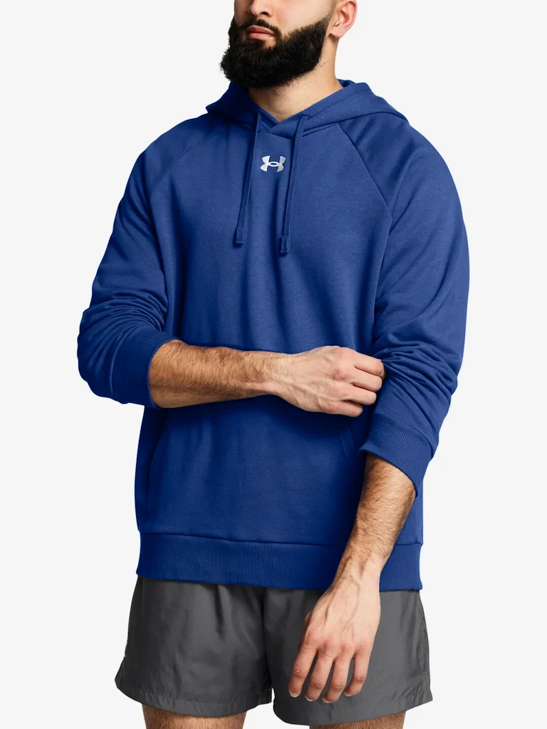 Moški pulover Under Armour  Rival Fleece Hoodie-BLU