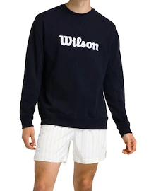 Moški pulover Wilson M Parkside Crew Classic Navy