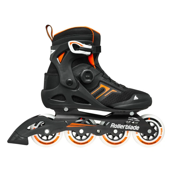 Moški rolerji Rollerblade  Macroblade 90 BOA Black/Orange