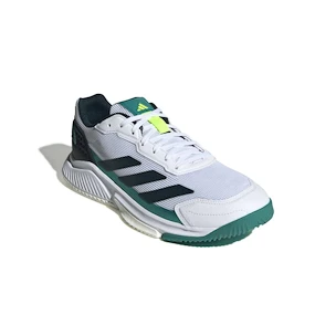 Moški škornji za padel adidas  Courtquick Padel Shoes Cloud White/Aurora Ivy
