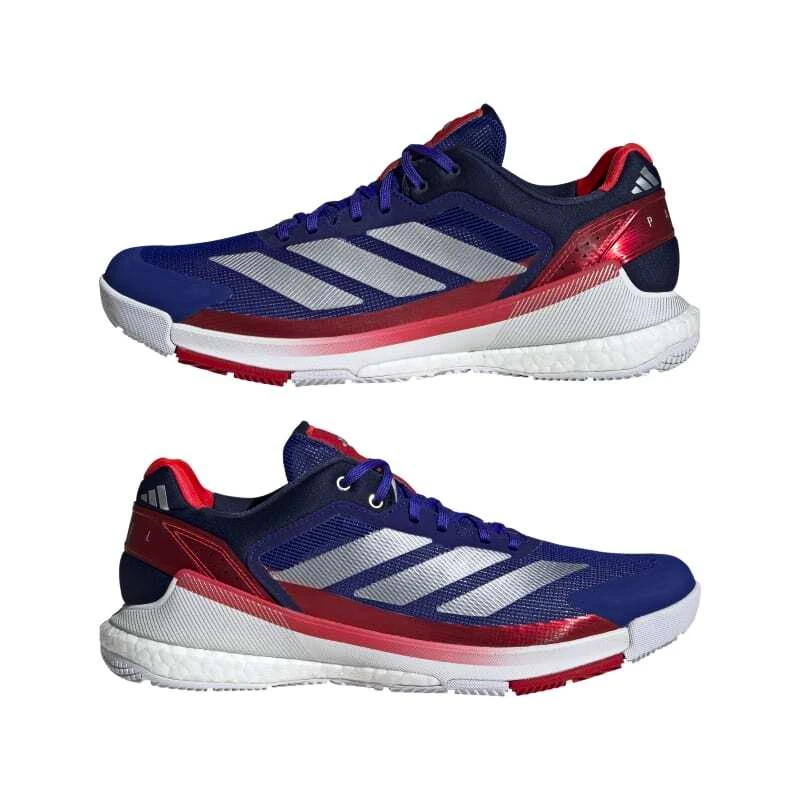Moški škornji za padel adidas  Crazyquick Boost Padel Lucid Blue