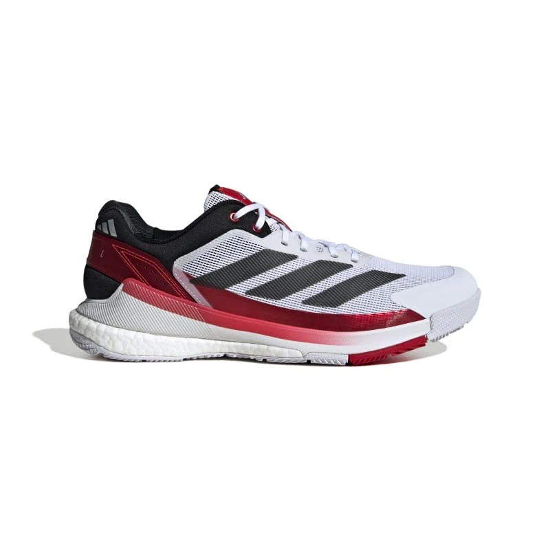 Moški škornji za padel adidas  Crazyquick Boost Padel White