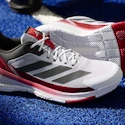 Moški škornji za padel adidas  Crazyquick Boost Padel White