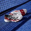 Moški škornji za padel adidas  Crazyquick Boost Padel White