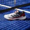 Moški škornji za padel adidas  Crazyquick Boost Padel White