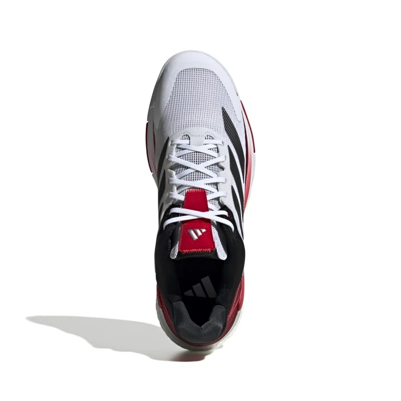 Moški škornji za padel adidas  Crazyquick Boost Padel White