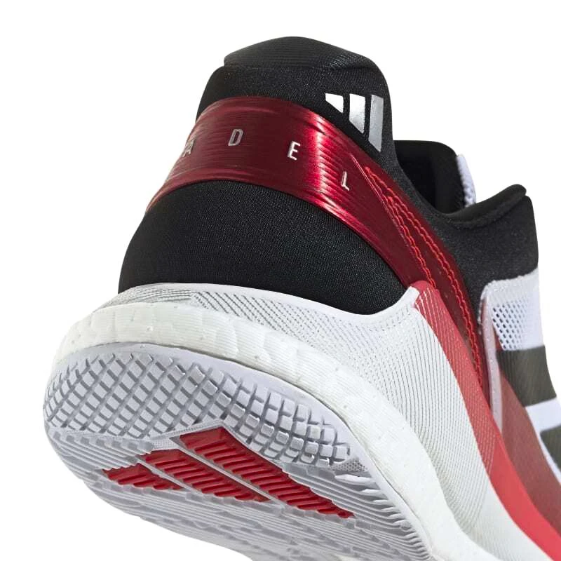 Moški škornji za padel adidas  Crazyquick Boost Padel White