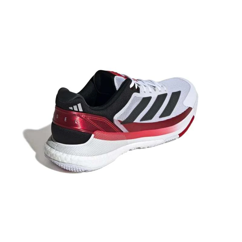 Moški škornji za padel adidas  Crazyquick Boost Padel White