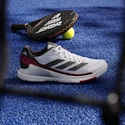 Moški škornji za padel adidas  Crazyquick Ls Padel White