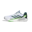 Moški škornji za padel adidas  Crazyquick Padel Shoes Cloud White/Aurora Ivy