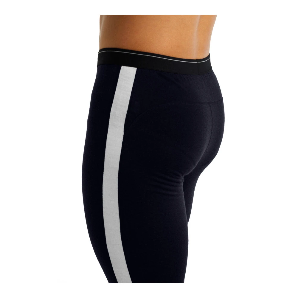 Moški spodnji deli Icebreaker Merino 200 Oasis Sonebula Leggings Midnight Navy/Snow/Cb