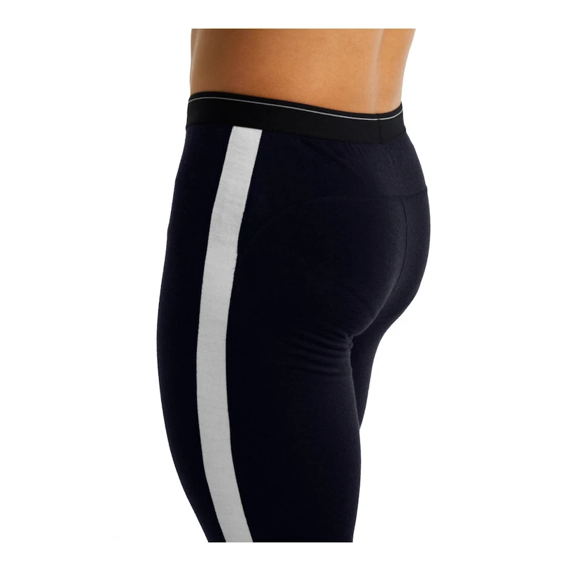 Moški spodnji deli Icebreaker Merino 200 Oasis Sonebula Leggings Midnight Navy/Snow/Cb