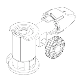 Nadomestni del Thule 1500054645 Caster Assembly UG2 - Ver 2