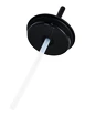 Nadomestni pokrov Hydro Flask  Medium Press-in Straw Lid Black