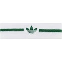 Naglavni trak adidas  Tennis Headband White/Green