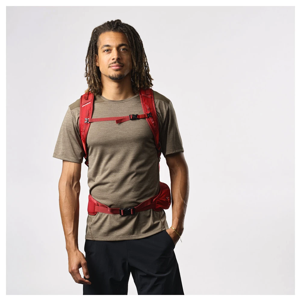 Nahrbtnik Salomon Trailblazer 30 Red Dahlia/High Risk Red