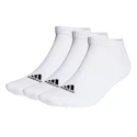 Nogavice adidas  Cushioned Low-Cut Socks 3 Pairs White  L