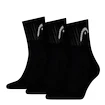 Nogavice Head  Tennis Club Short Crew Black (3 Pack)