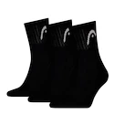 Nogavice Head  Tennis Club Short Crew Black (3 Pack)