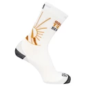 Nogavice Salomon  Pulse Golden Trail Series White