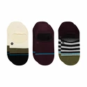 Nogavice Stance  BESPOKE 3 PACK Maroon