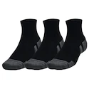 Nogavice Under Armour  Performance Cotton 3p Qtr-BLK