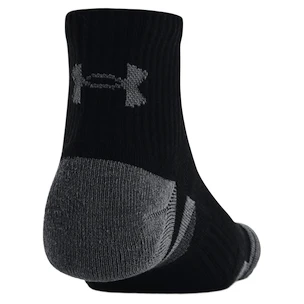 Nogavice Under Armour  Performance Cotton 3p Qtr-BLK