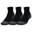 Nogavice Under Armour  Performance Cotton 3p Qtr-BLK  L