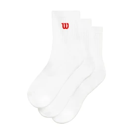 Nogavice Wilson Quarter Top Sock 3 Pack Bright White