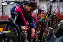 Nosilec skirojev za vlečno kljuko TMK FLY Footbike 02 - black