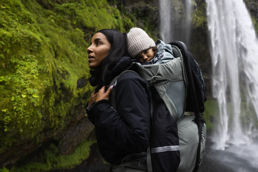 Nosilka za otroka Thule Sapling Child Carrier - Agave