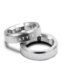 Objemke za krmilo PEATY'S Monarch lock ring silver (pgm-lck-rng-sil-10)