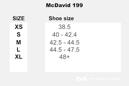 Opornica za gleženj McDavid  199 črna, M