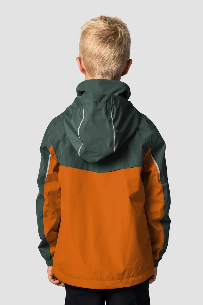 Otroška bunda Hannah  Brons II Balsam Green/Burnt Orange