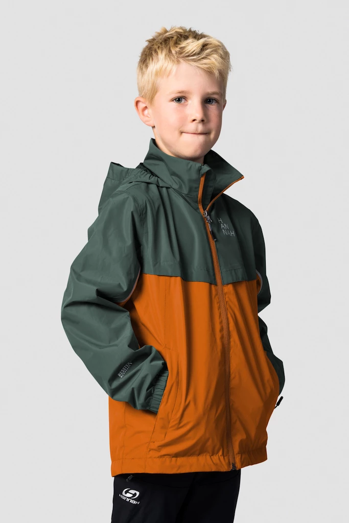 Otroška bunda Hannah  Brons II Balsam Green/Burnt Orange