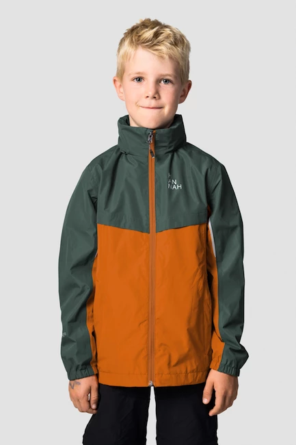 Otroška bunda Hannah  Brons II Balsam Green/Burnt Orange