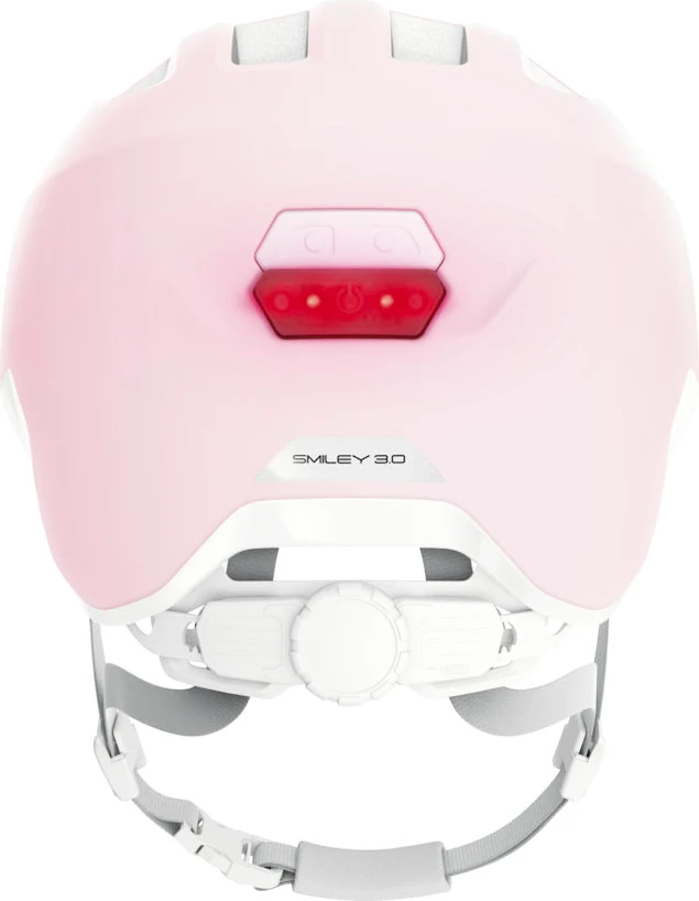 Otroška čelada Abus Smiley 3.0 ACE LED pure rose S