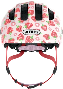 Otroška čelada Abus Smiley 3.0 LED Rose strawberry S